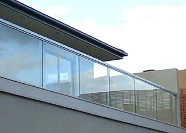 Terrassglasbalustrad